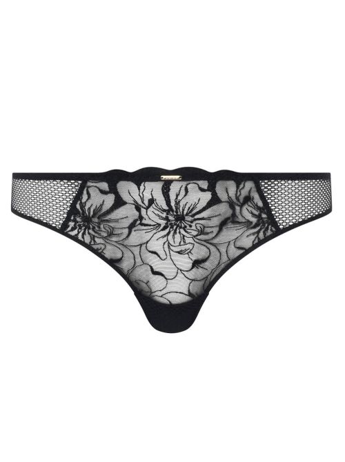 Fleurs tanga, nero