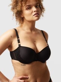 Fleurs Reggiseno preformato nero