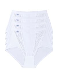 Chic Maxi confezione da 4 Slip, bianco