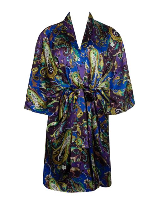 Dentelle Cashmer silk kimono