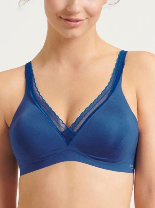 Sloggi Body Adapt Twist T-Shirt Br, blue
