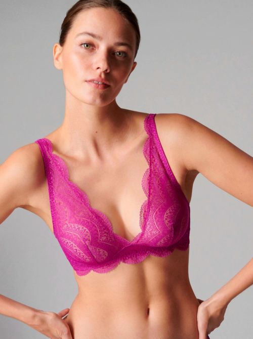 Karma non-wired bra, bougainvillier SIMONE PERELE