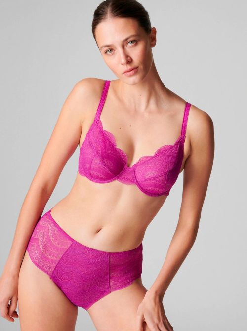 Karma Underwire bra, bougainvillier