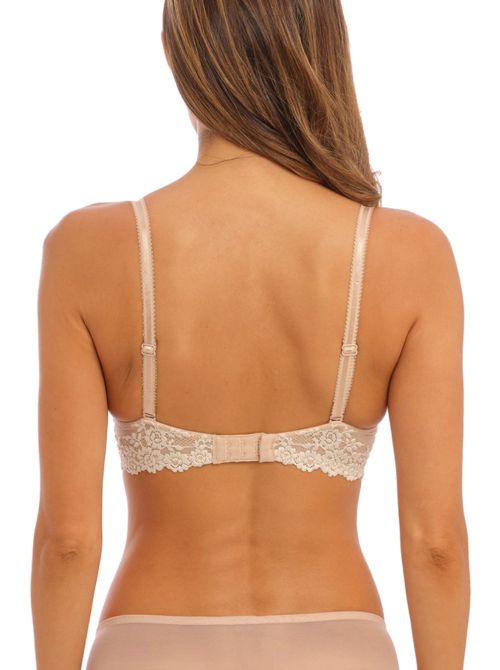 Embrace Lace moulded bra, naturally nude