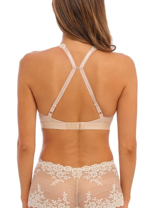 Embrace Lace reggiseno scollo profondo, naturally nude