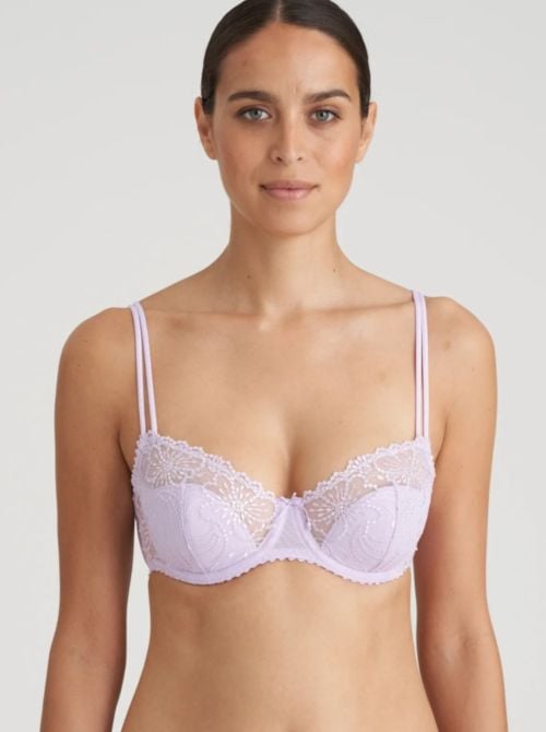 Jane Half Padded Balcony Bra, lavanda