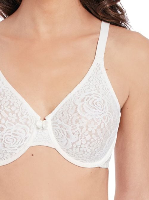 Halo Lace reggiseno con ferretto, avorio