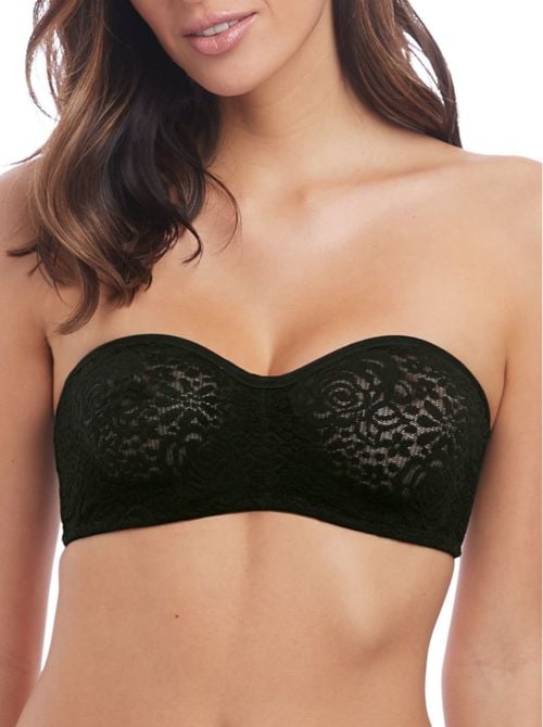 Halo Lace badeau bra, black WACOAL