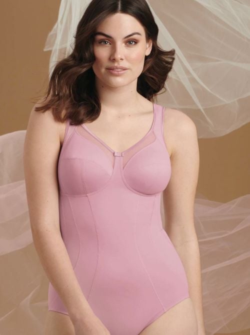 3459 Body Clara senza ferretto, rosa