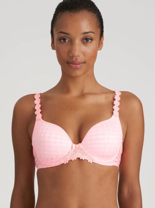 Avero Reggiseno imbottito a cuore, rosa