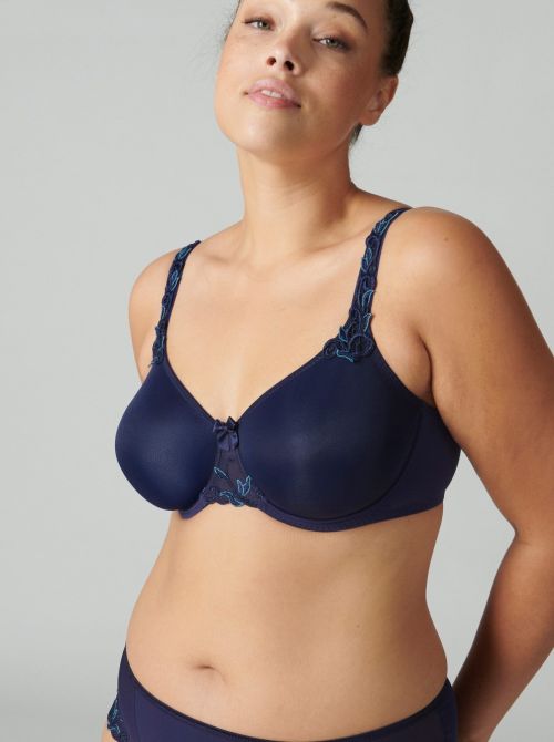 Andora padded bra with Multiposition straps, blue SIMONE PERELE