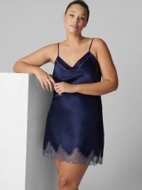 Nocturne sottoveste seta, blu