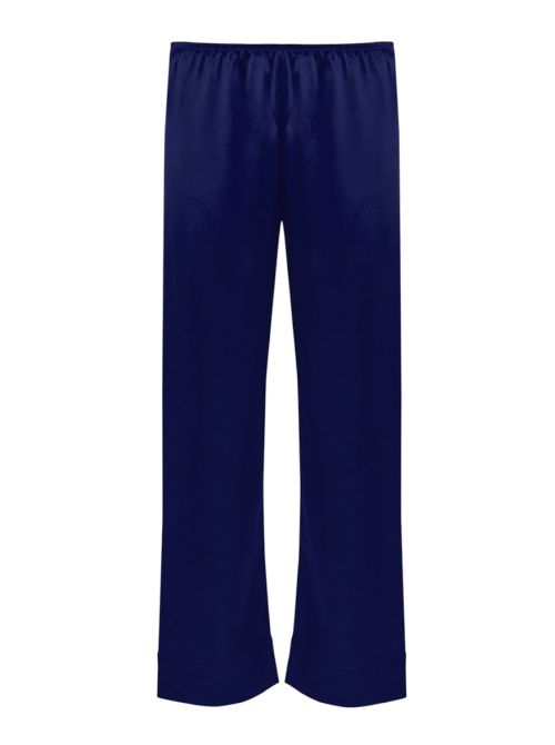 Dream pantalone in seta, blu