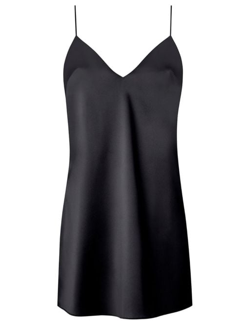 Dream sottoveste in seta, nero