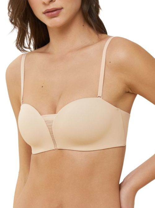 Flex Smart DP bandeau non-wired bra, nude