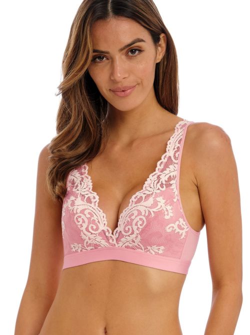 Instant Icon Bralette, bridal rose