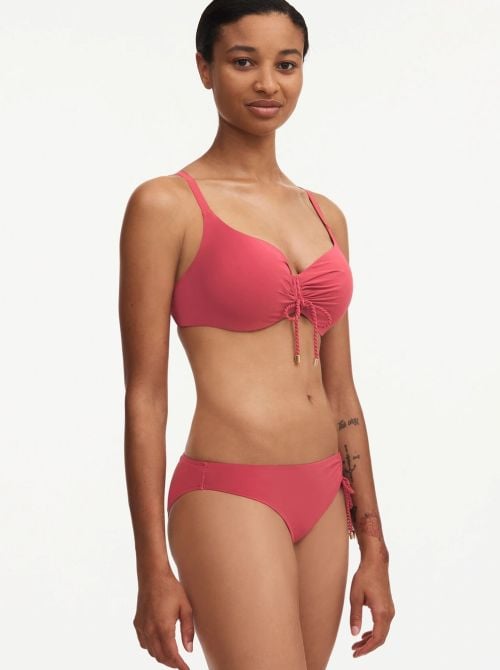 Inspire reggiseno per bikini, rosso granata