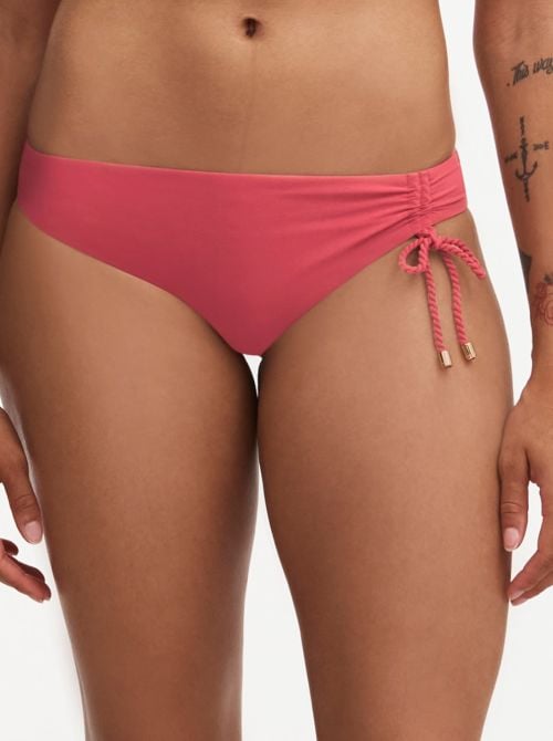 Inspire slip per bikini, rosso granata