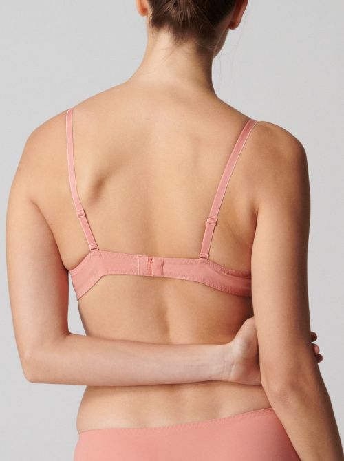 Wish Triangle push-up bra, pink