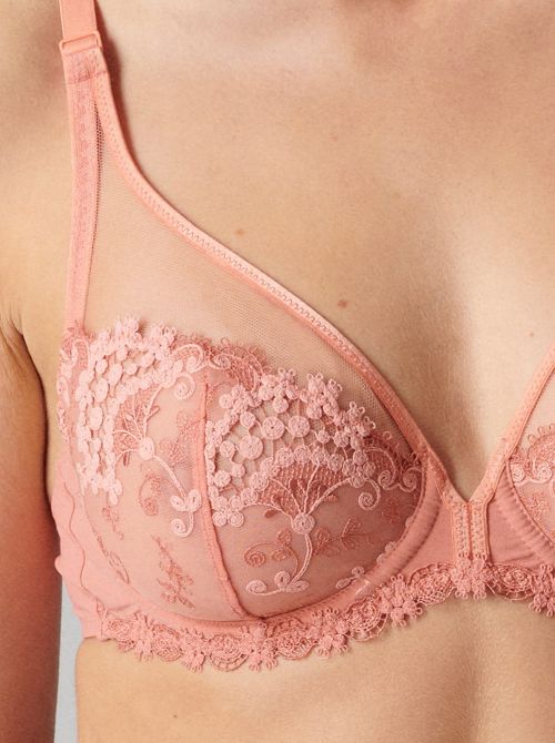 Wish bra with underwire, pink