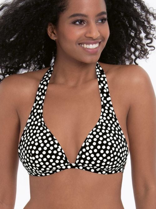 Mina reggiseno per bikini reversibile pois