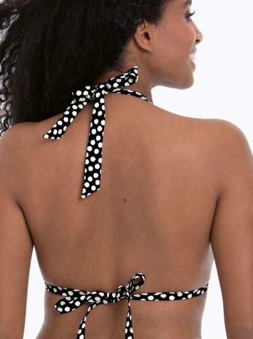 Mina reggiseno per bikini reversibile pois