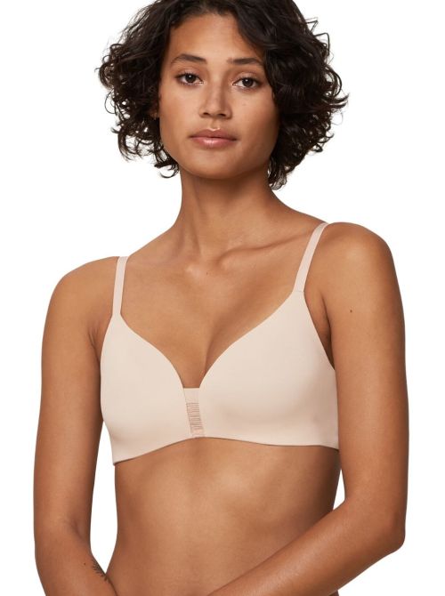 Flex Smart P non-wired bra with padding, nude TRIUMPH