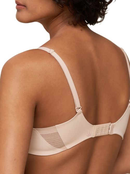 Flex Smart P non-wired bra with padding, nude