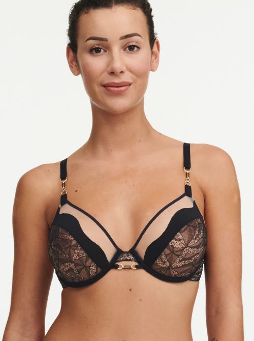 CHANTELLE X Spark reggiseno con ferretto, nero CHANTELLE