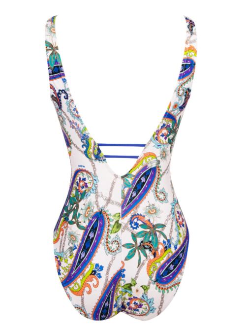 Odyssee Cashmer swimsuit onepiece , blue cashmer LISE CHARMEL