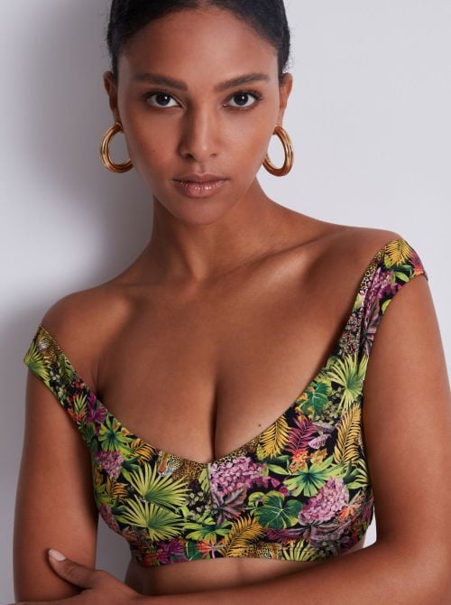 Exotic Fever brassiere per bikini,  deep forest AUBADE BEACHWEAR