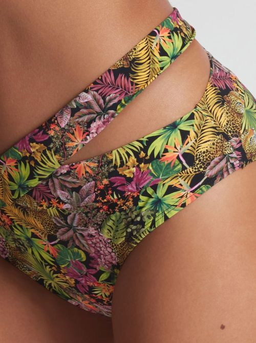 Exotic Fever bikini briefs, deep forest