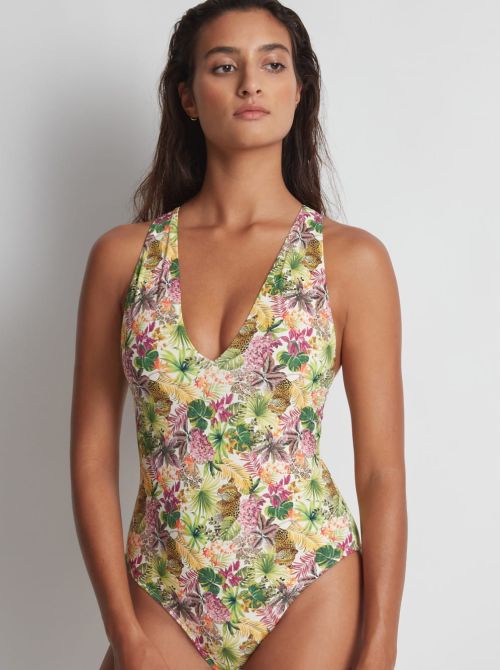 Exotic Fever bodysuit, tropical light