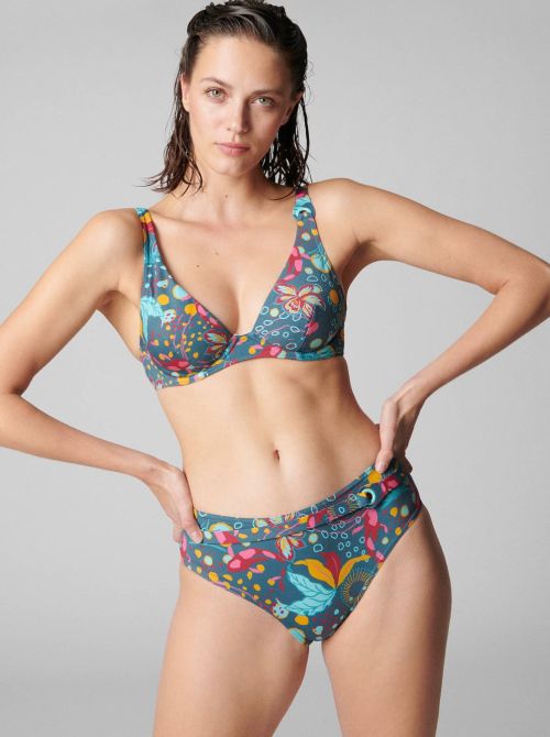 Neroli triangolo con ferretto, vert lagune SIMONE PERELE BEACHWEAR