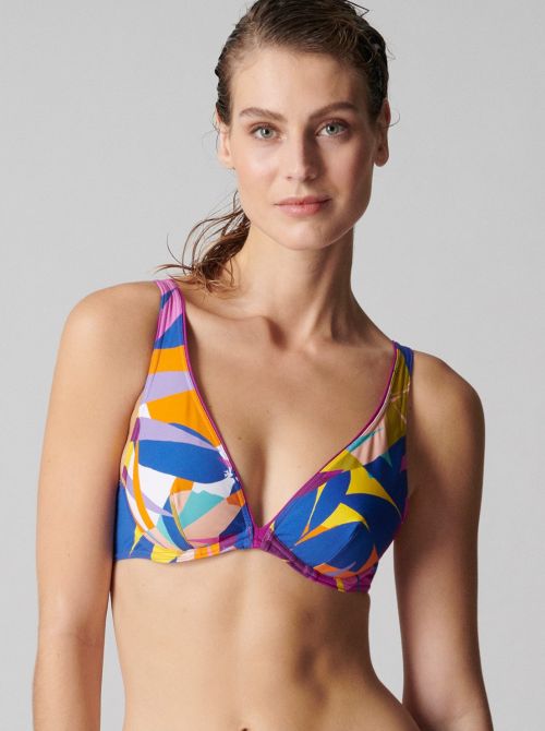 Calysta triangolo con ferretto, fantasia SIMONE PERELE BEACHWEAR