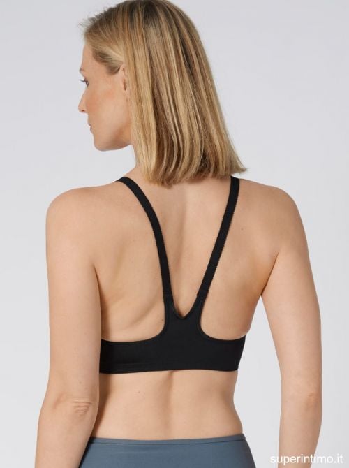 Triaction Fitness F  Reggiseno per lo Sport, nero