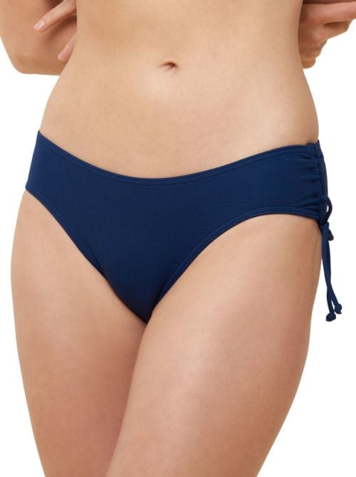 Summer Glow Midi bikini bottoms, blue