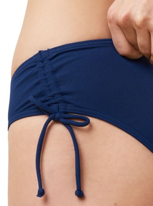 Summer Glow Midi bikini bottoms, blue