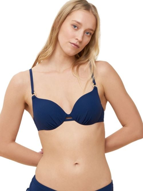 Summer Glow WP Underwired Bikini Top, Midnight Blue