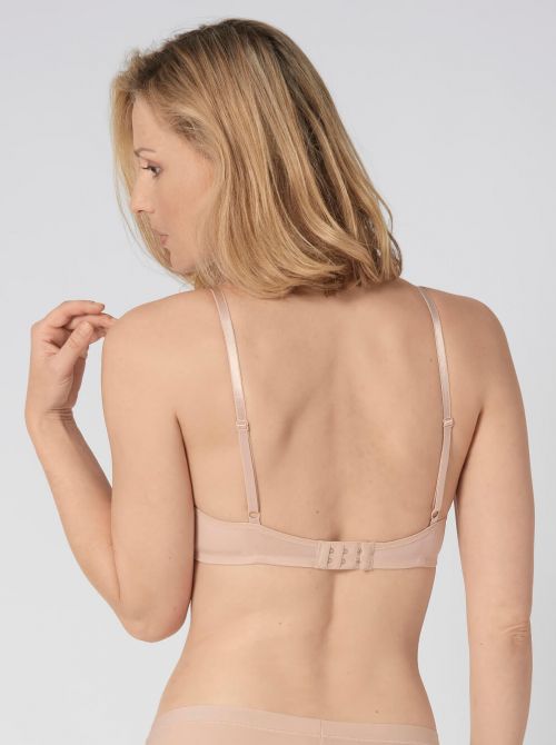 Soft Sensation P padded non-wired bra, natural