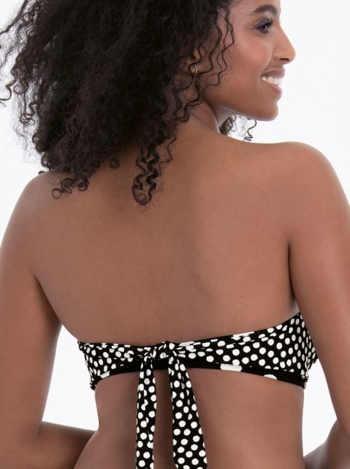Catalina reggiseno per bikini a fascia, pois