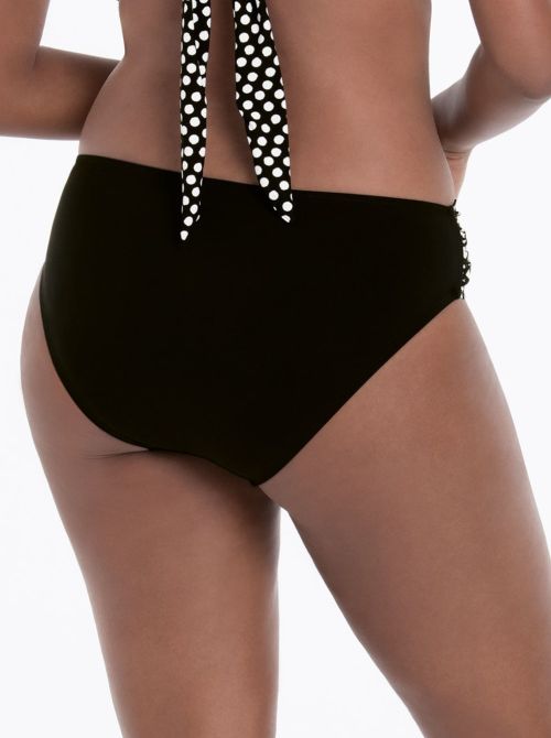 Liz Bottom slip per bikini, nero ROSA FAIA BEACHWEAR