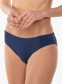 Royal Palm slip medio per bikini, blu