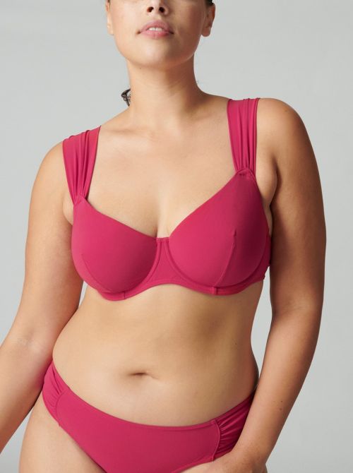 Mantra bikini bra, raspberry SIMONE PERELE BEACHWEAR