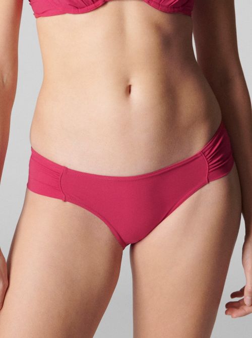 Mantra bikini bottoms, raspberry SIMONE PERELE BEACHWEAR