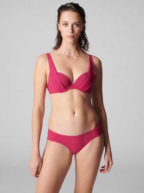 Mantra bikini push up bra, raspberry