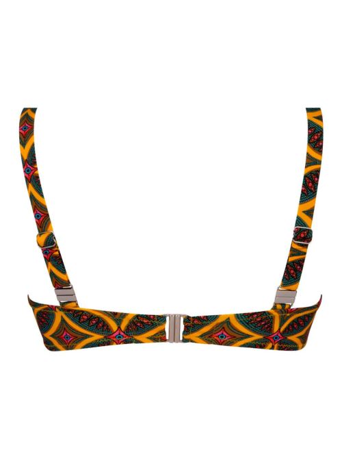 La Muse Africa triangle  bikini bra