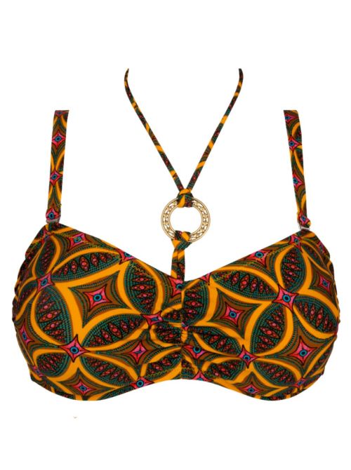 La Muse Africa bikini bandeau bra