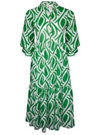 Bamboo Solids maxi abito, verde