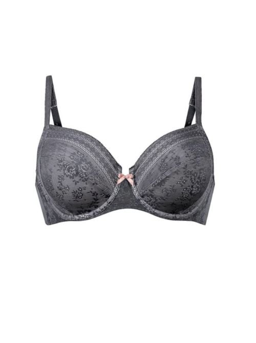 Fleur 5653 Reggiseno con ferretto, antracite